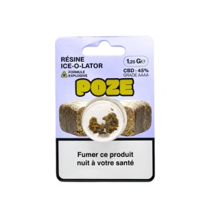 Poze Ice-O-Lator 45% – Résine CBD