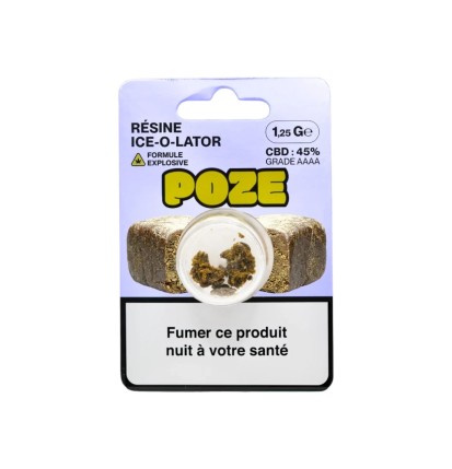 Poze Ice-O-Lator 45% – Résine CBD