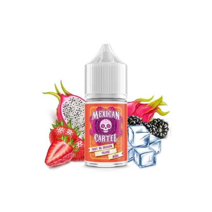 Concentre Fruit Du Dragon Fraise Mûre 30ML Concentre Fruit Du Dragon Fraise Mûre 30ML